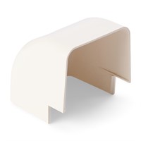Utvändigt hörn 90°, 110mm - Vit