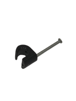 Spikklammer Tillex 7-10 mm, 100st - Svart