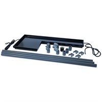 QsanTec Droppskål typ &quot;L&quot;, med värmekabel 140W+75W - Svart