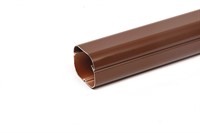 QsanTec QD Kanal 75x60mm - 2m - Brun