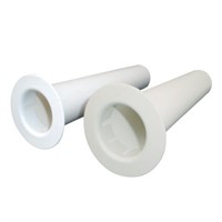 Väggenomföring 500x62mm - Vit