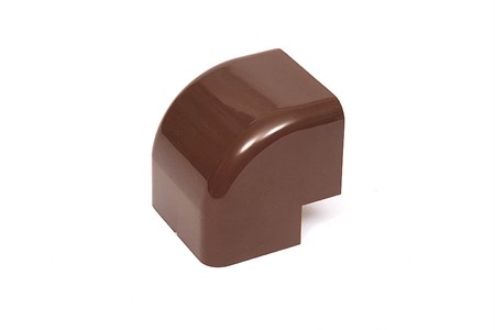 External corner, 77mm - Brown
