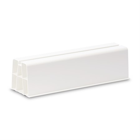 Mounting block, 350x100 mm white