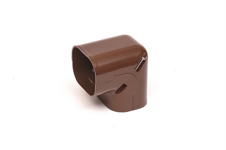 Vertical corner, 75mm - Brown