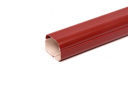 QsanTec QD duct, 75x60mm - 2m - Red