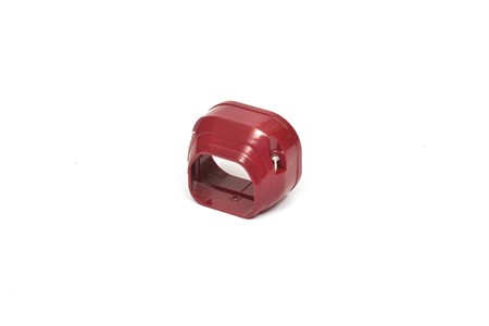 End Cover, 75mm - Red