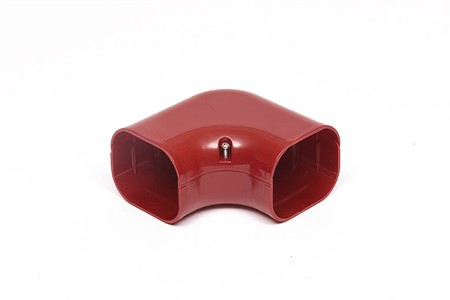 Plane corner 90°, 75mm - Red