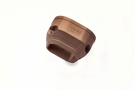 End Cover, 77mm - Brown