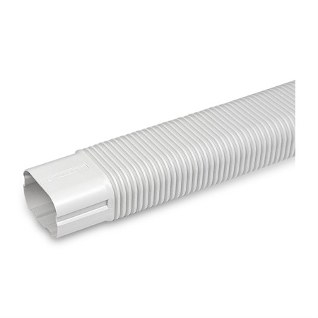 Flexibel kanaldel, 100x800mm - Vit