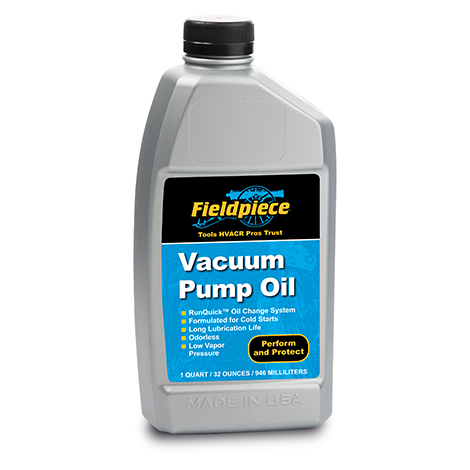 Fieldpiece vakuumpumpolja 946 ml
