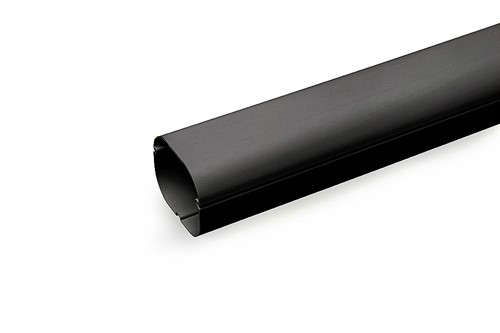 Inaba Kanal 77x60mm - 2m - Svart