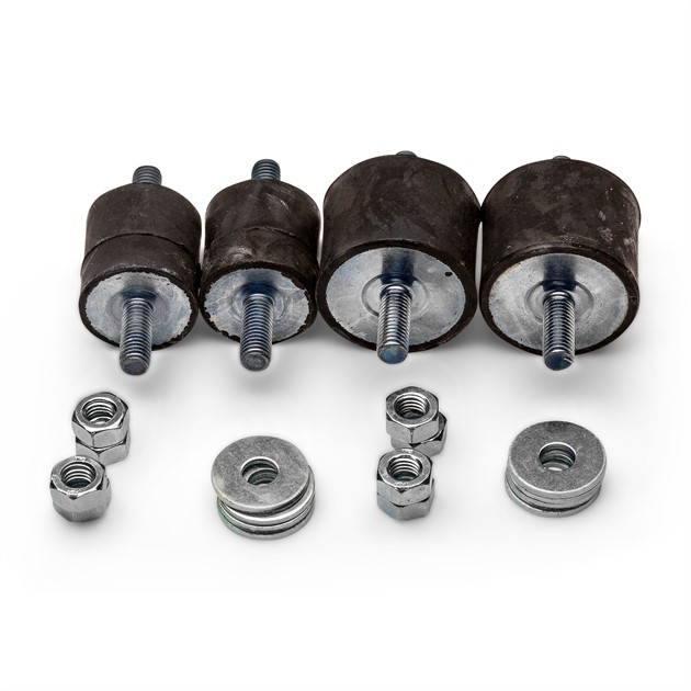 QsanTec Vibrationsdämpare, 2st 30x30mm - 2st 40x30mm