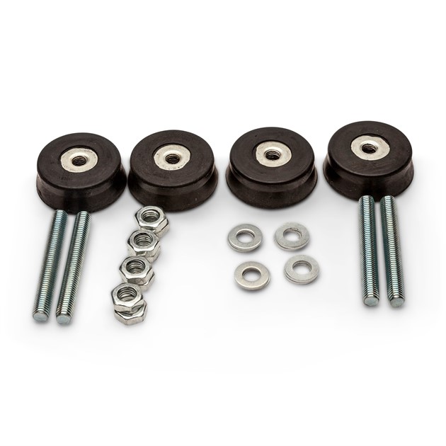 QsanTec Vibrationsdämpare, 4st 55x20mm - M10
