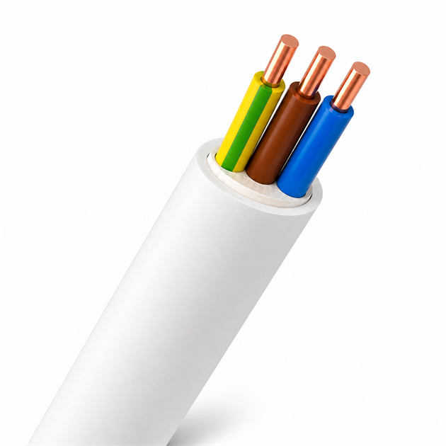 EXQ 3G1,5 – Halogenfri Installationskabel – 50 m