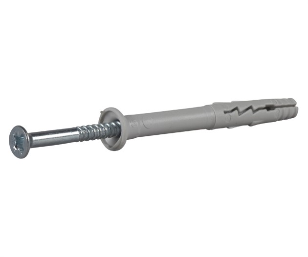 Hammaerfixing with counter sunk collar, 6x55mm FZB - 150pcs