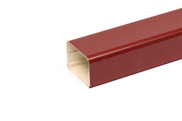 QsanTec KD Kanal 77x54mm - 2m - Röd